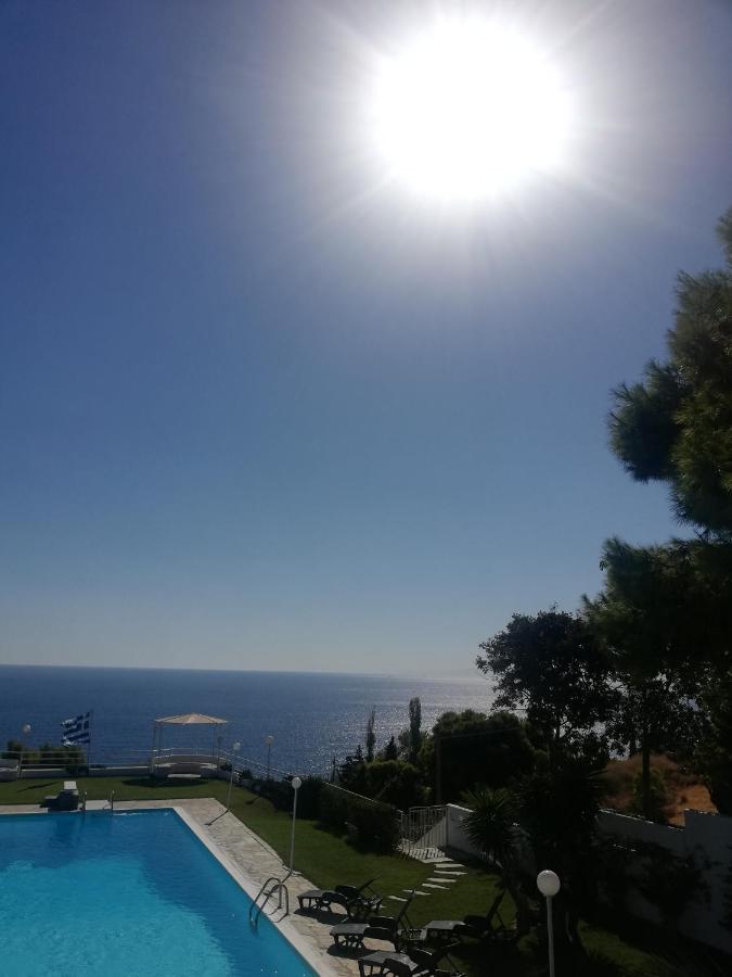 Beautiful, Private Villa By The Sea Agia Marina  Exterior photo