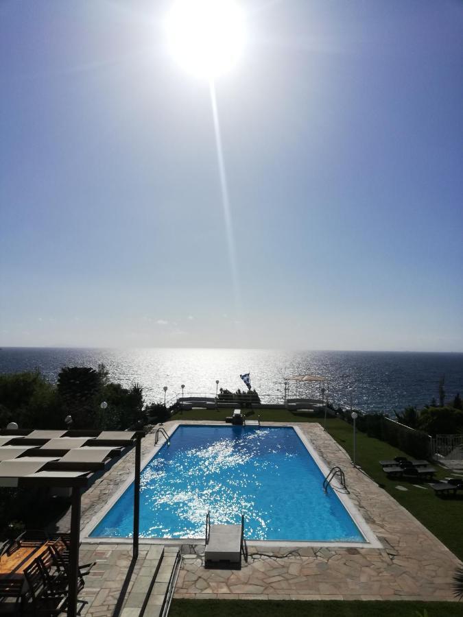 Beautiful, Private Villa By The Sea Agia Marina  Exterior photo